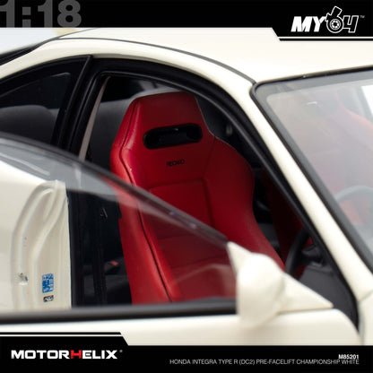 [Motorhelix] Honda Integra Type R (DC2) Pre-Facelift  - Championship White