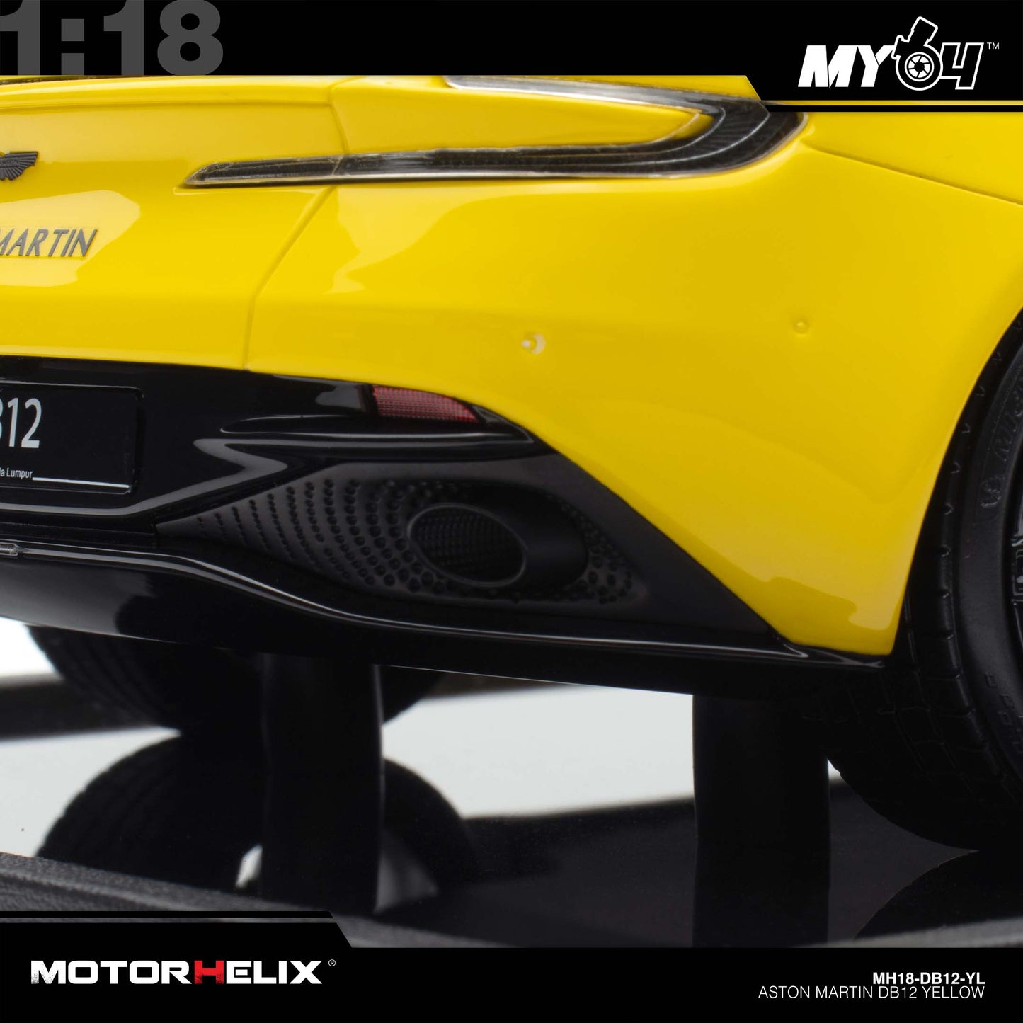 [Motorhelix] Aston Martin DB12 - Yellow