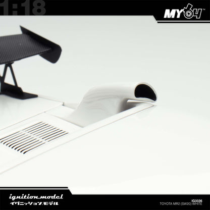 [Ignition Model] Toyota MR2 (SW20) - White