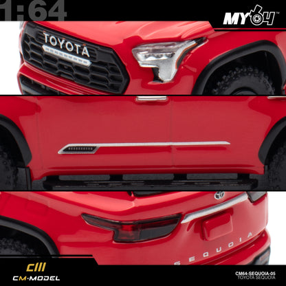 [CM Model] 1:64 Toyota Sequoia - Red