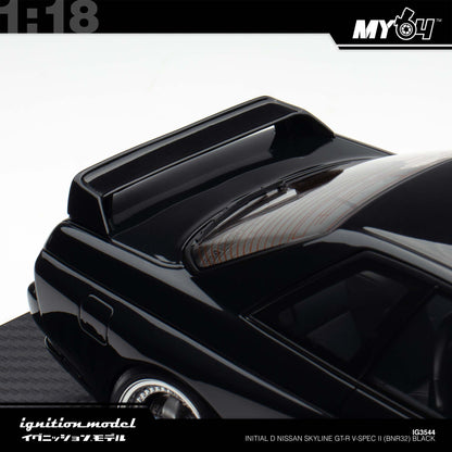 [Ignition Model] 1:18 Initial D Nissan Skyline GT-R V-SpecII (BNR32) - Black