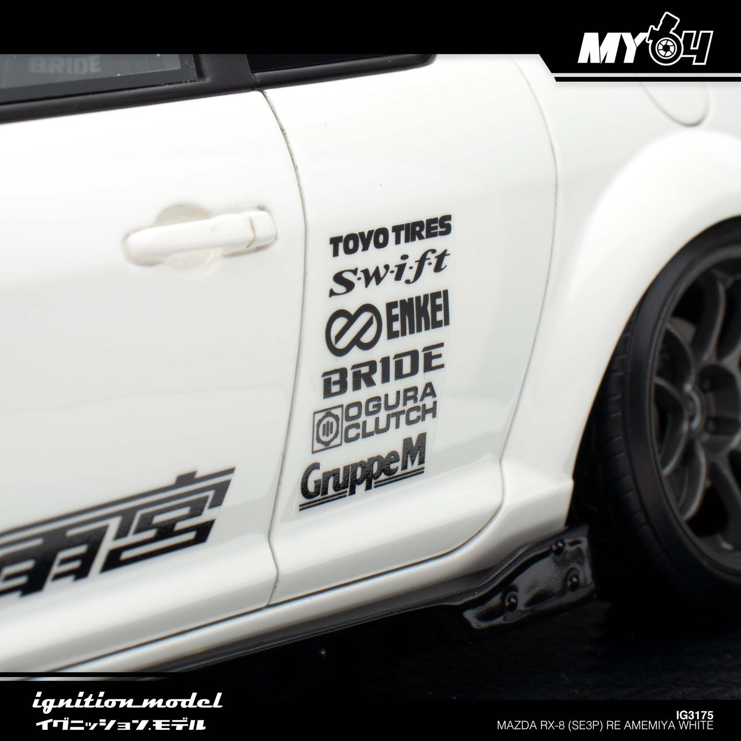 [Ignition Model] Mazda RX-8 (SE3P) RE Amemiya - White