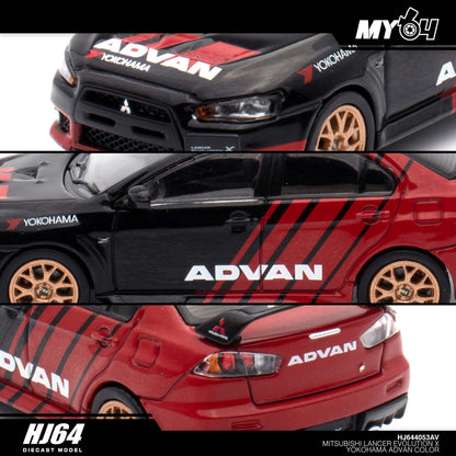 [Hobby Japan] Mitsubishi Lancer Evolution Ⅹ - Yokohama Advan Colour UNSEALED