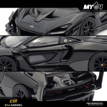 [CM Model] McLaren SennaGTR - Black