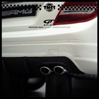 [GT Spirit] 1:18 Mercedes-Benz C63 AMG - Diamond White 2007