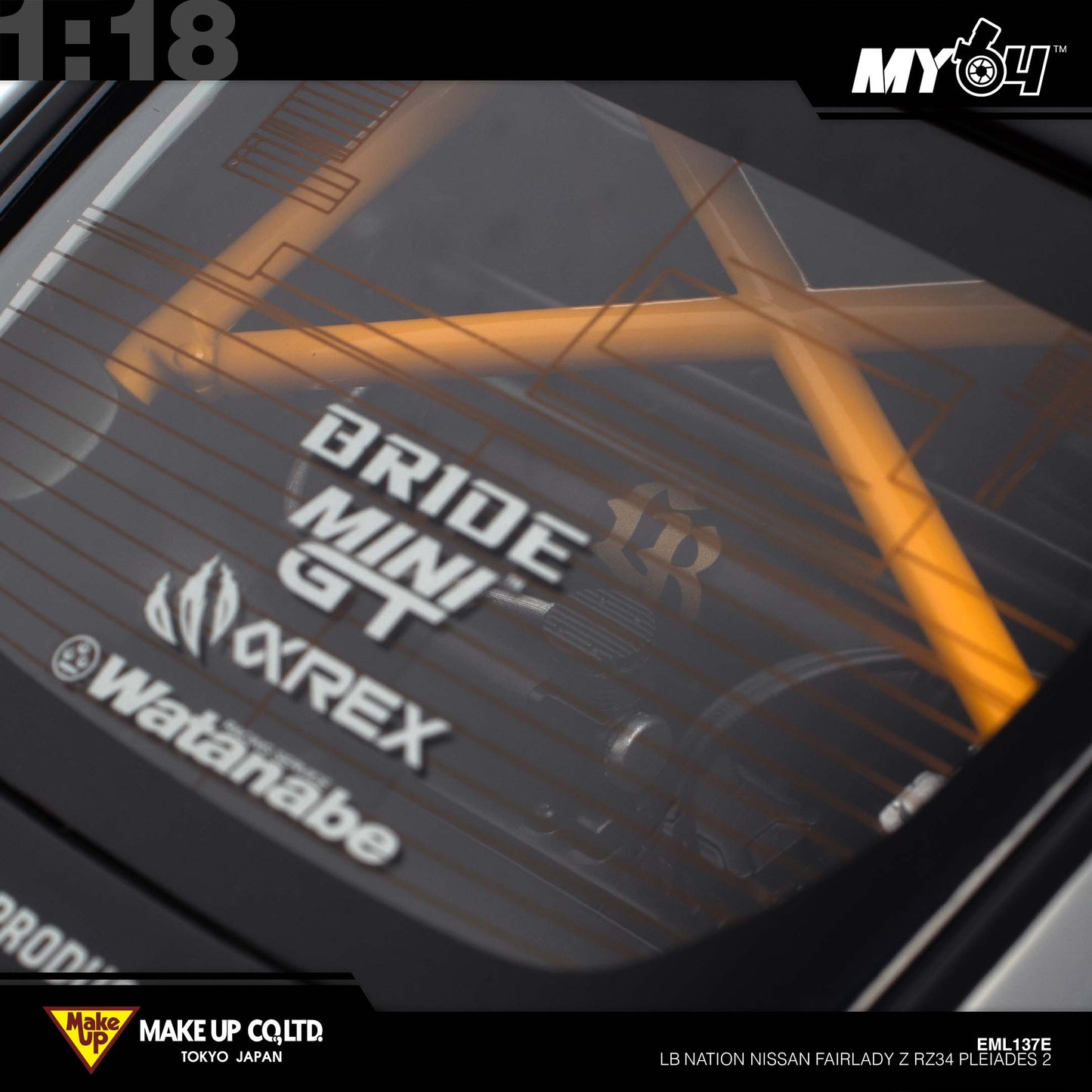 [Make Up] 1:18 Edilion LB★Nation Nissan Fairlady Z RZ34 - Pleiades 2