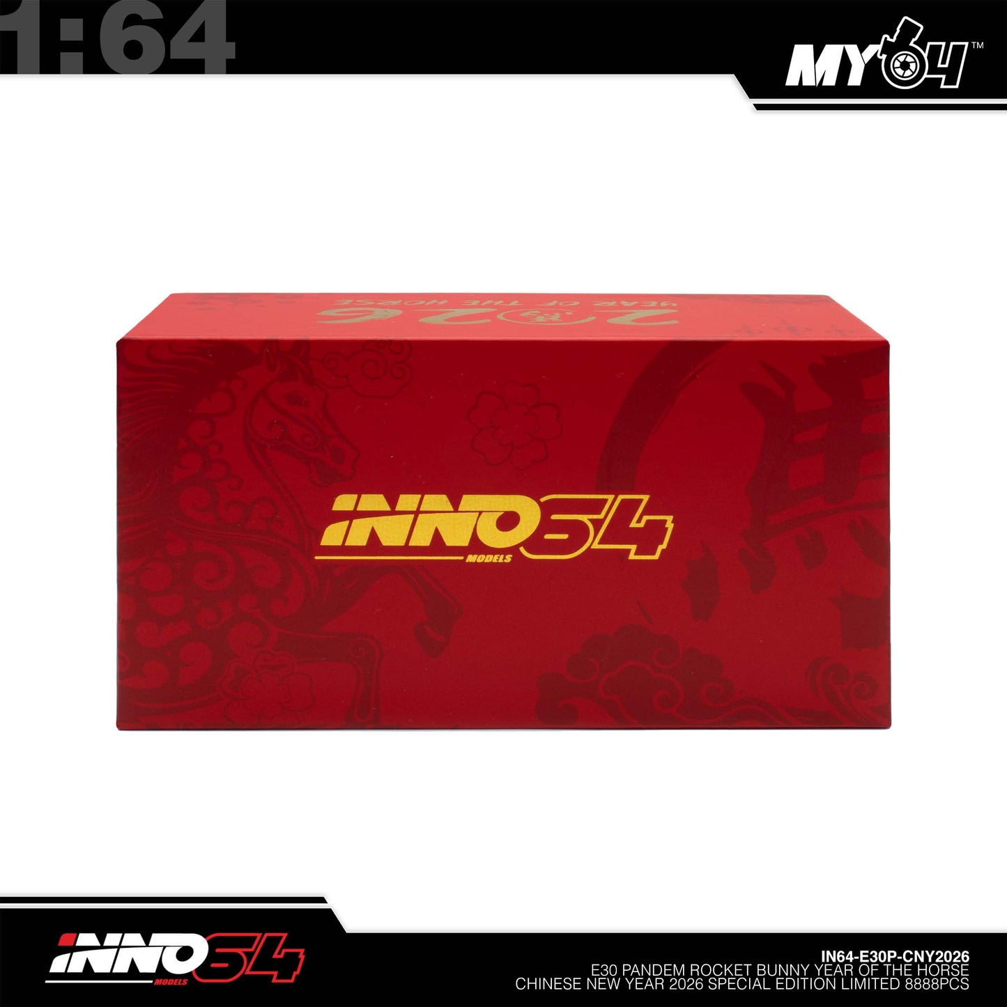 [INNO64] 1:64 Pandem Rocket Bunny E30 The Year Of The Horse 2026 Limited Edition