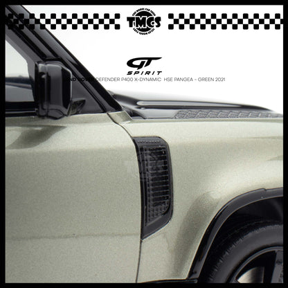 [GT Spirit] 1:18 Land Rover Defender P400 X-Dynamic  HSE Pangea - Green 2021