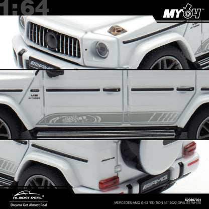 [ARBox] 1:64 Mercedes-AMG G 63 "Edition 55"-2022 - Opalite White