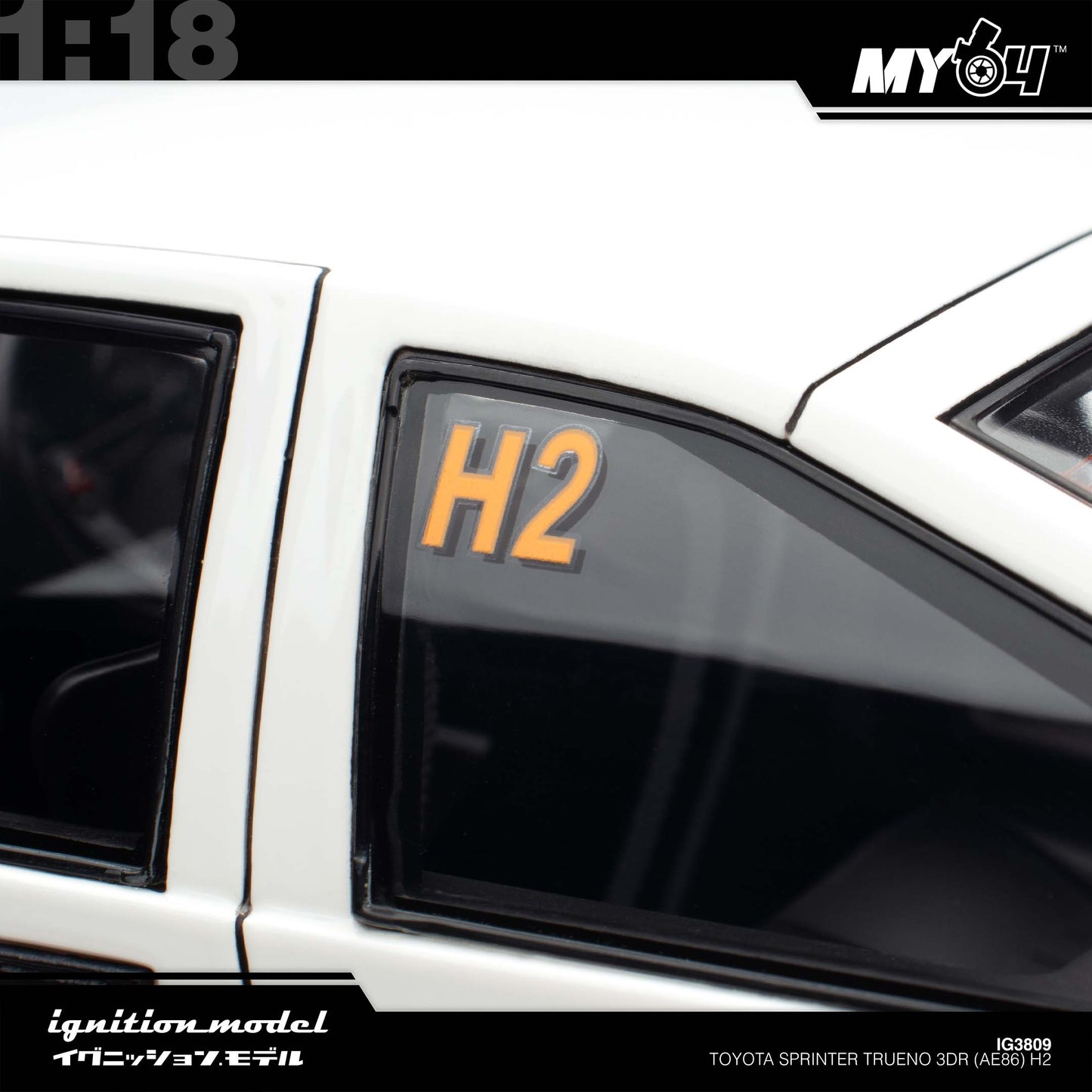 [Ignition Model] 1:18 Toyota Sprinter Trueno 3Dr (AE86) H2