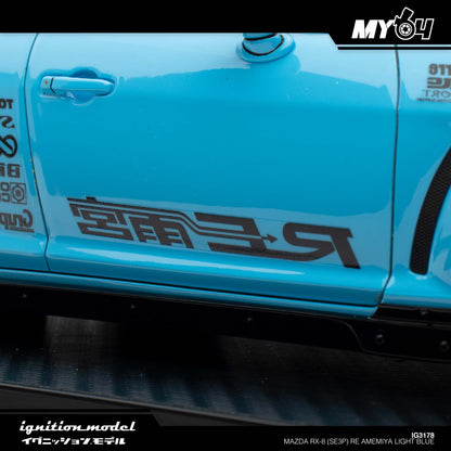 [Ignition Model] Mazda RX-8 (SE3P) RE Amemiya - Light Blue