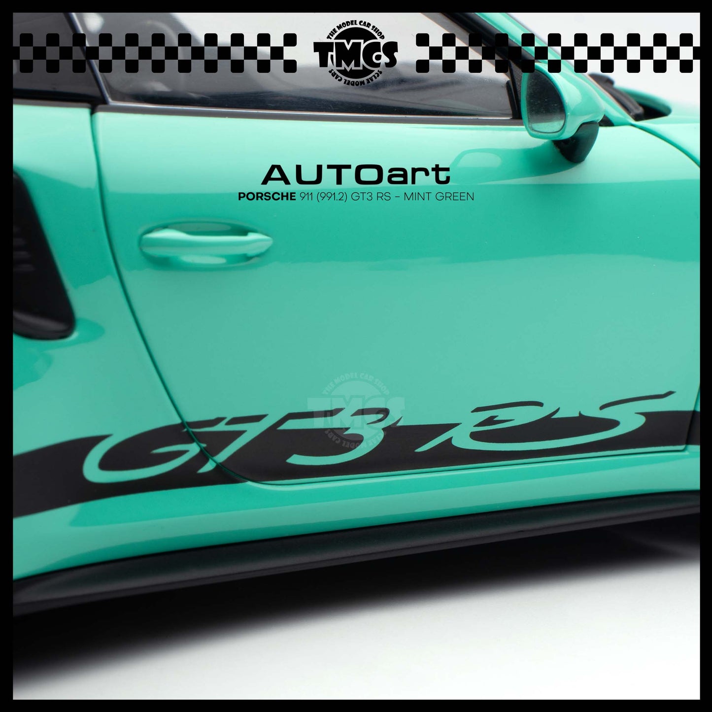 [Auto Art] 1:18 Porsche 911 (991.2) GT3 RS - Mint Green