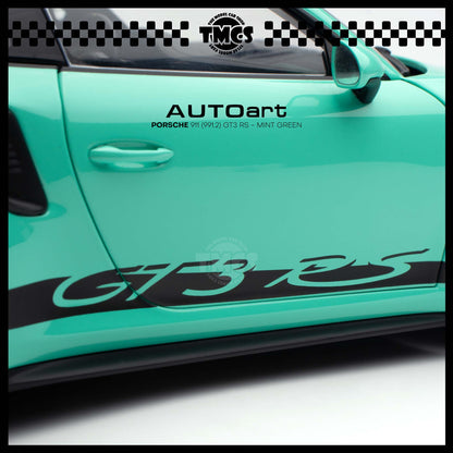 [Auto Art] 1:18 Porsche 911 (991.2) GT3 RS - Mint Green
