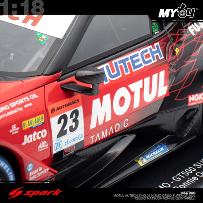 [Sparky] MOTUL AUTECH Z No.23 NISMO GT500 SUPER GT 2023 Tsugio Matsuda - Ronnie Quintarelli