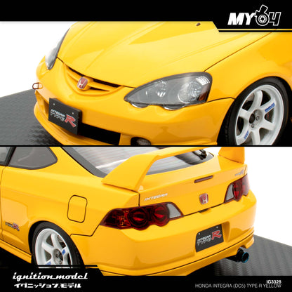 [Ignition Model] Honda INTEGRA (DC5) TYPE R - Yellow