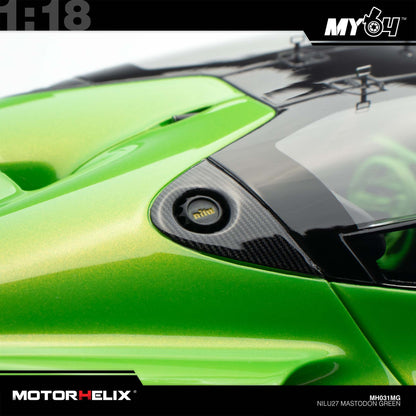 [Motorhelix] 1:18 Nilu - Mastodon Green