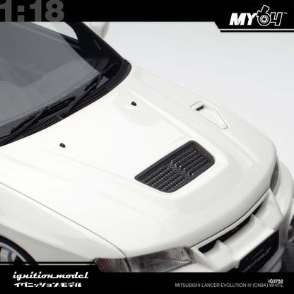 [Ignition Model]  1:18 Mitsubishi Lancer Evolution IV (CN9A) - White