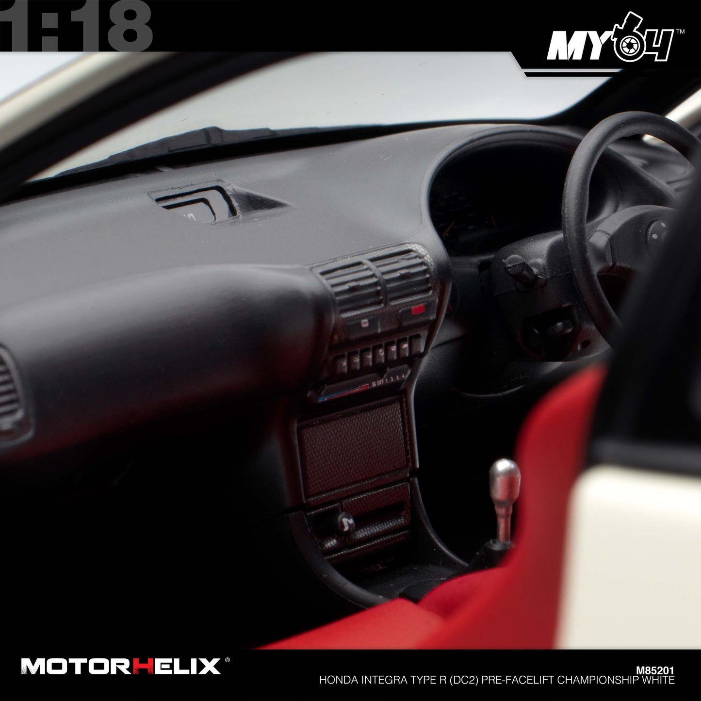 [Motorhelix] Honda Integra Type R (DC2) Pre-Facelift  - Championship White