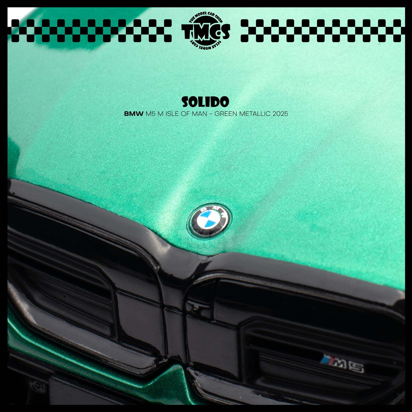 [Solido] 1:18 BMW M5 M Isle of Man - Green Metallic 2025