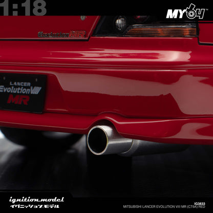 [Ignition Model] 1:18 Mitsubishi Lancer Evolution VIII MR (CT9A) - Red