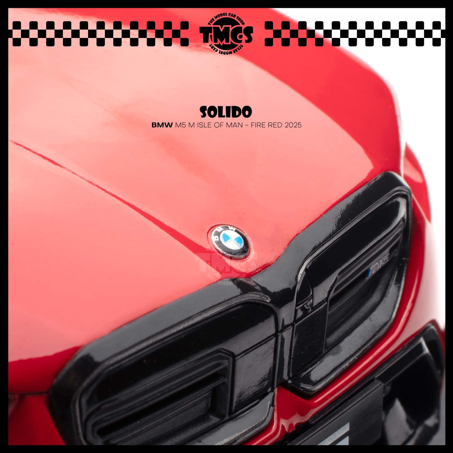 [Solido] 1:18 BMW M5 - Fire Red 2025