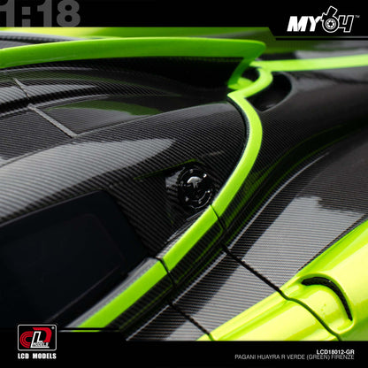 [LCD] 1:18 Pagani Huayra R - Verde (Green) Firenze