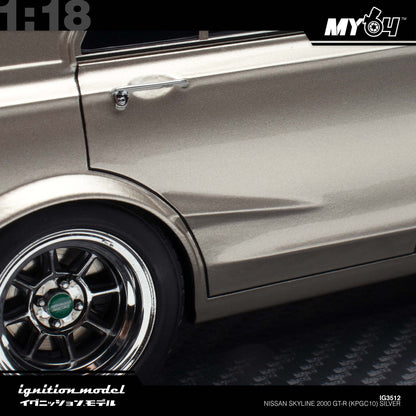 [Ignition Model] Nissan Skyline 2000 GT-R (PGC10) - Silver