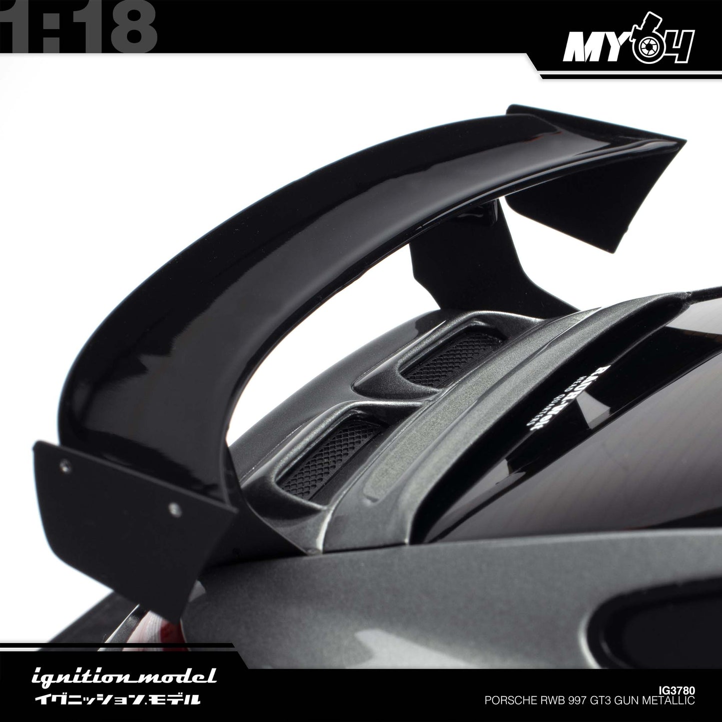 [Ignition Model] Porsche RWB 997 GT3 - Gun Metallic