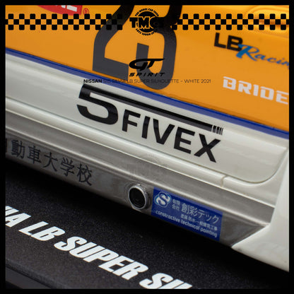 [GT Spirit] 1:18 Nissan S15 Silvia LB Super Silhouette - White 2021