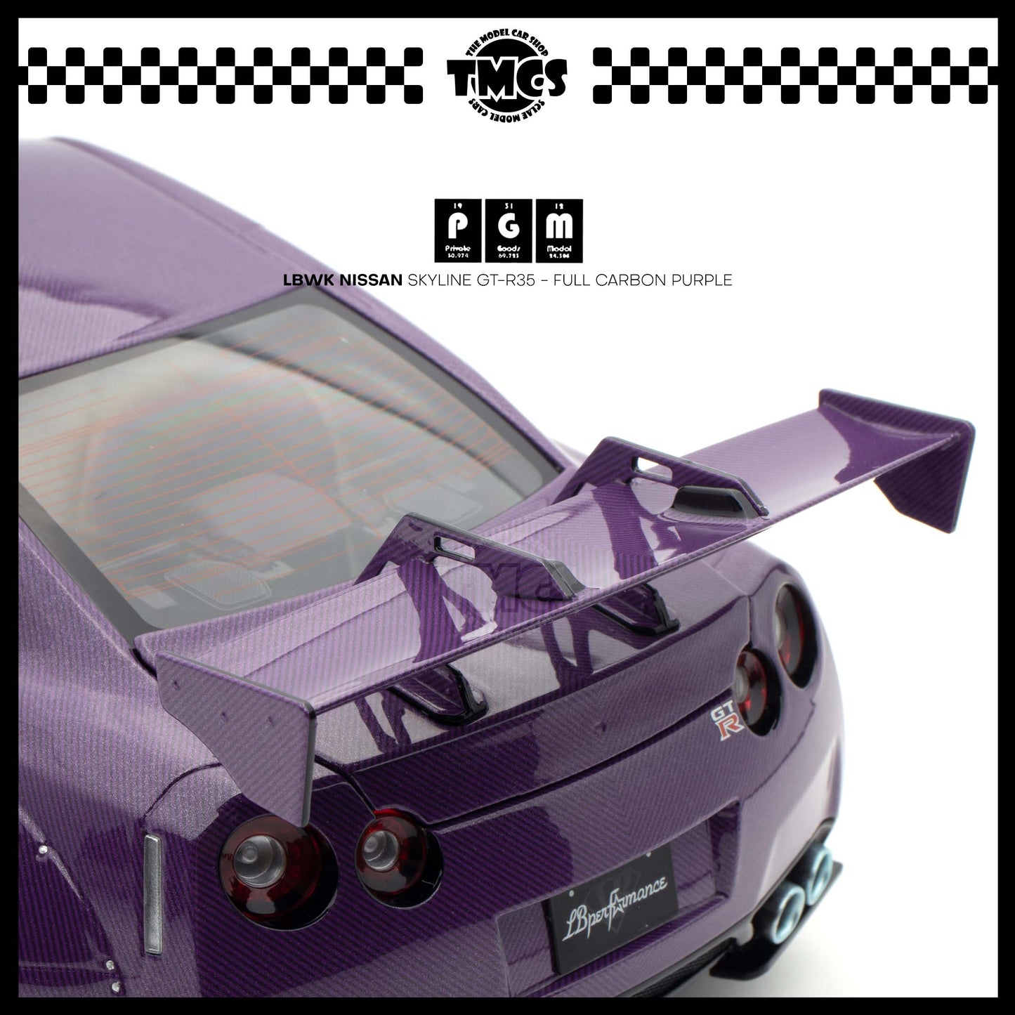 [PGM] LBWK Nissan Skyline GT-R35 - Full Carbon Purple