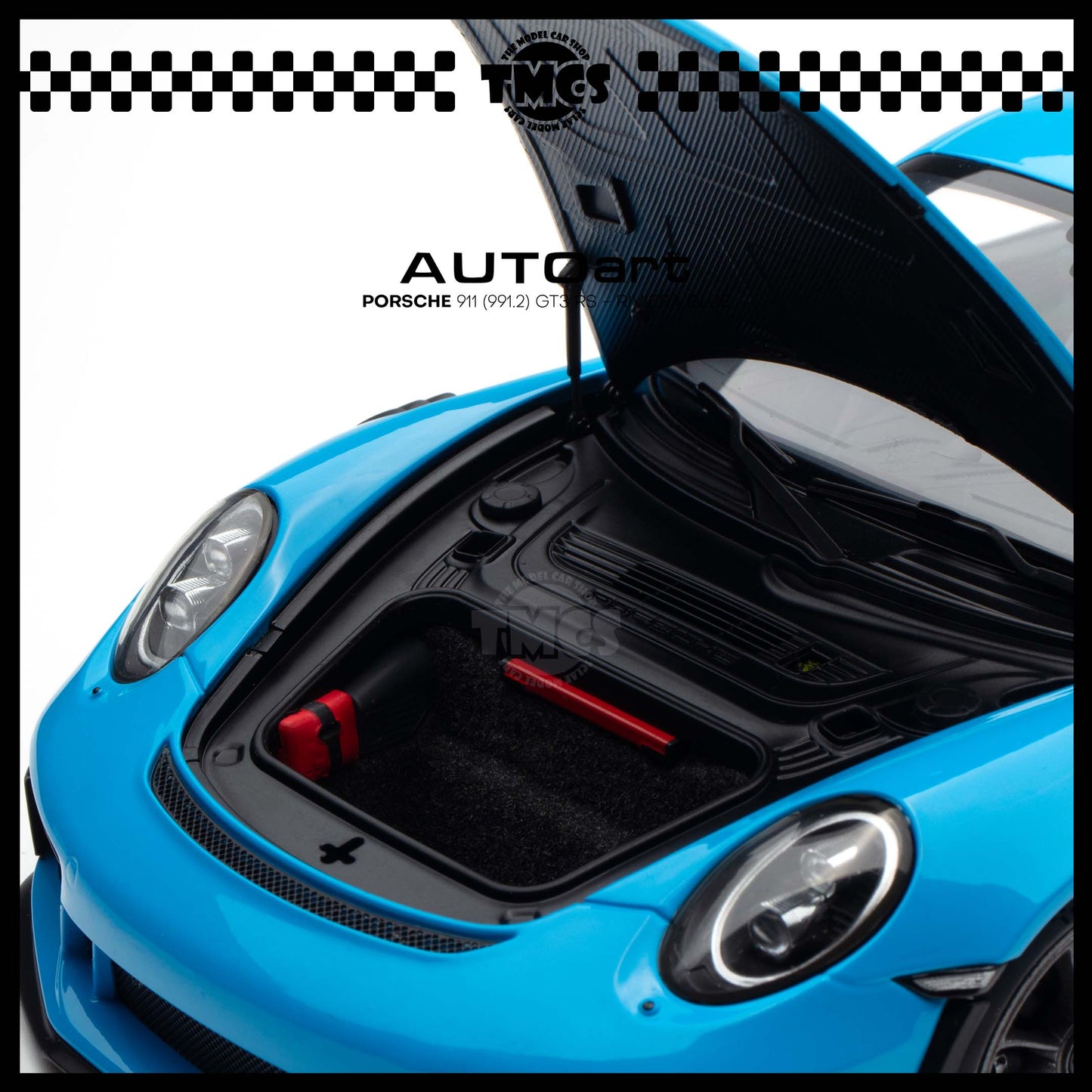 [Auto Art] 1:18 Porsche 911 (991.2) GT3 RS  - Riviera Blue