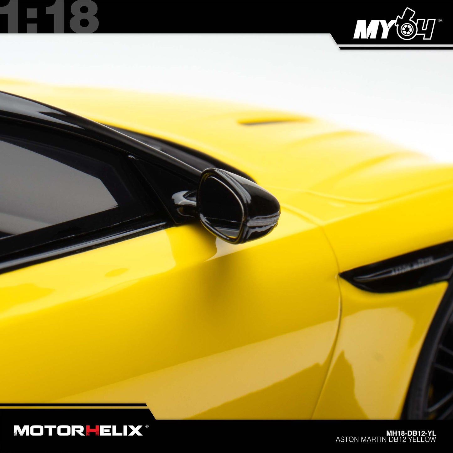 [Motorhelix] Aston Martin DB12 - Yellow