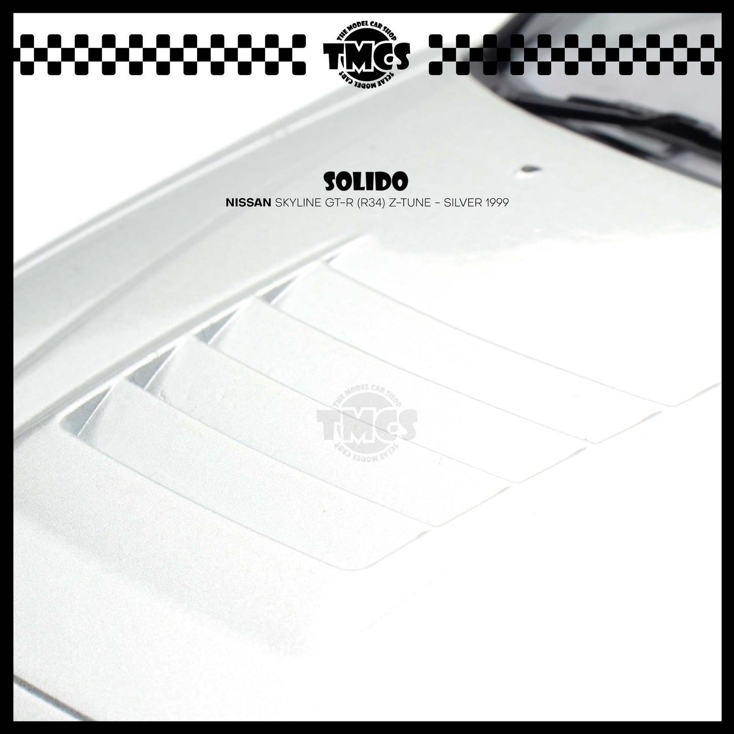 [Solido] 1:18 Nissan Skyline GT-R (R34) Z-Tune - Silver 1999