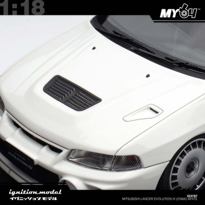 [Ignition Model] 1:18 Mitsubishi Lancer Evolution IV (CN9A) - White