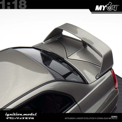 [Ignition Model] 1:18 Mitsubishi Lancer Evolution IV (CN9A) - Gun Metallic