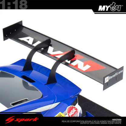 [Sparky] REALIZE Corporation ADVAN Z No.24 KONDO RACING GT500 SUPER GT 2023 Daiki Sasaki - Kohei Hirate