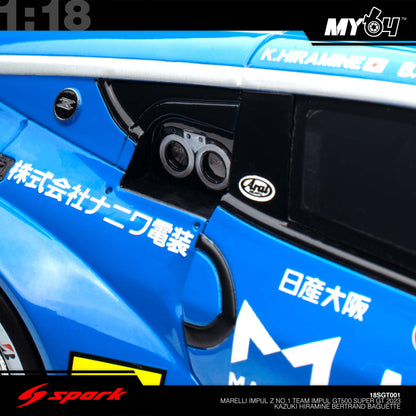 [Sparky] MARELLI IMPUL Z No.1 TEAM IMPUL GT500 SUPER GT 2023 Kazuki Hiramine - Bertrand Baguette
