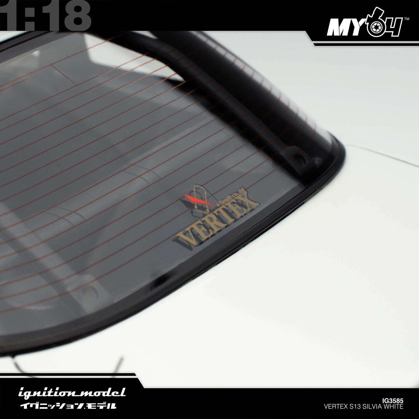 [Ignition Model] Vertex S13 Silvia - White