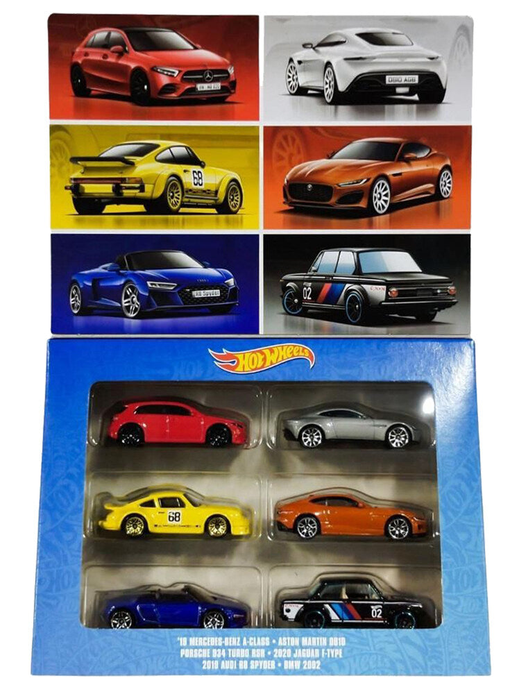 [Hot Wheels] European Car Culture Themed Multipack (6 IN 1) | The Model ...