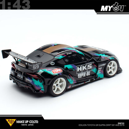 [Make Up] 1/43 EDILION Toyota GR Supra Drift by HKS 2019