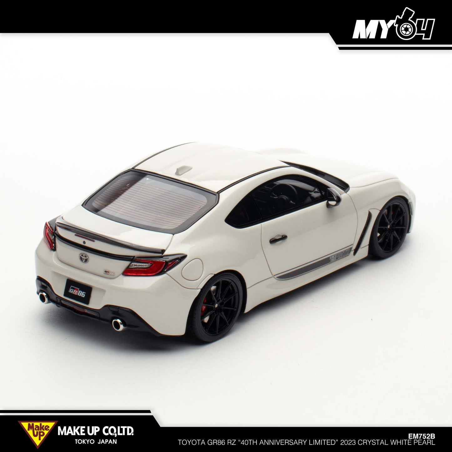 [Make Up] Toyota GR86 RZ “40th Anniversary Limited” 2023 - Crystal White Pearl