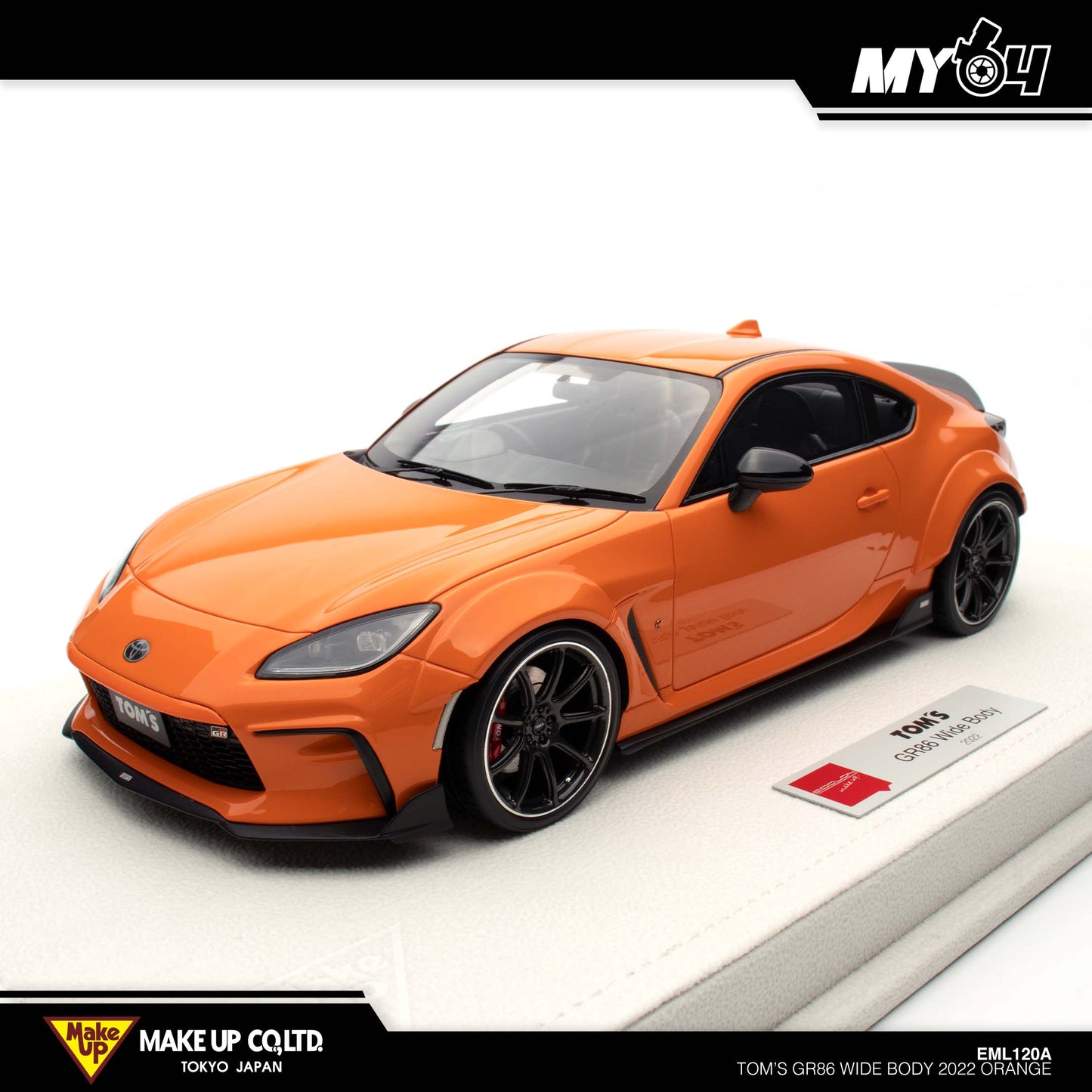 [Make Up] TOM'S GR86 Wide Body 2022 - Orange