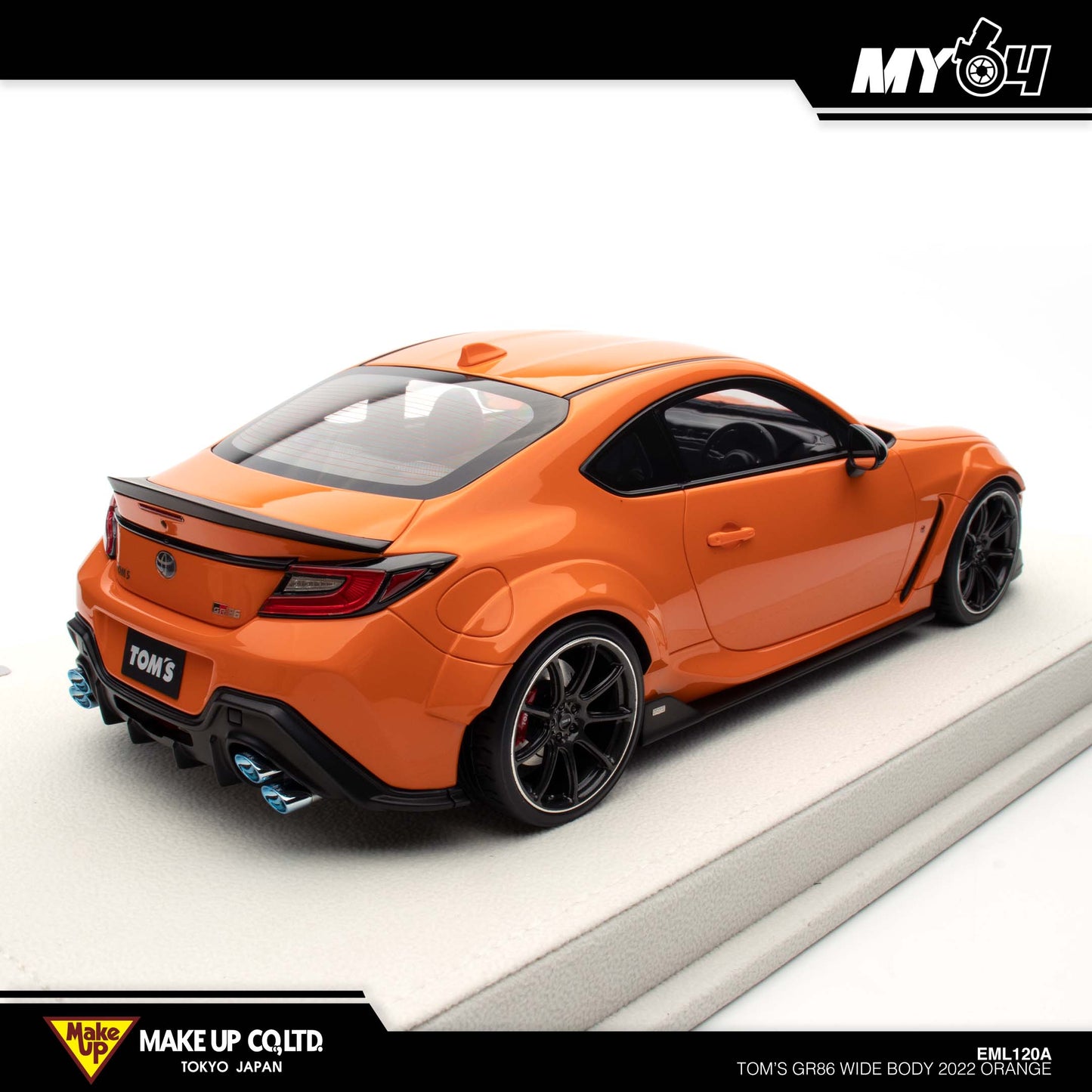 [Make Up] TOM'S GR86 Wide Body 2022 - Orange