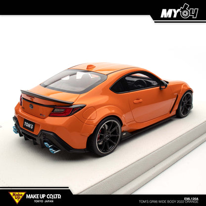[Make Up] TOM'S GR86 Wide Body 2022 - Orange