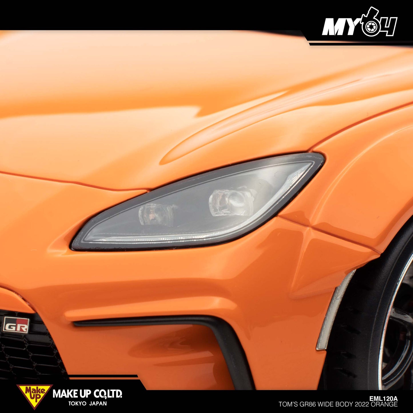 [Make Up] TOM'S GR86 Wide Body 2022 - Orange