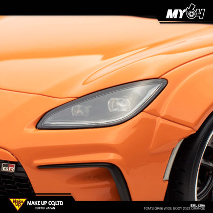 [Make Up] TOM'S GR86 Wide Body 2022 - Orange
