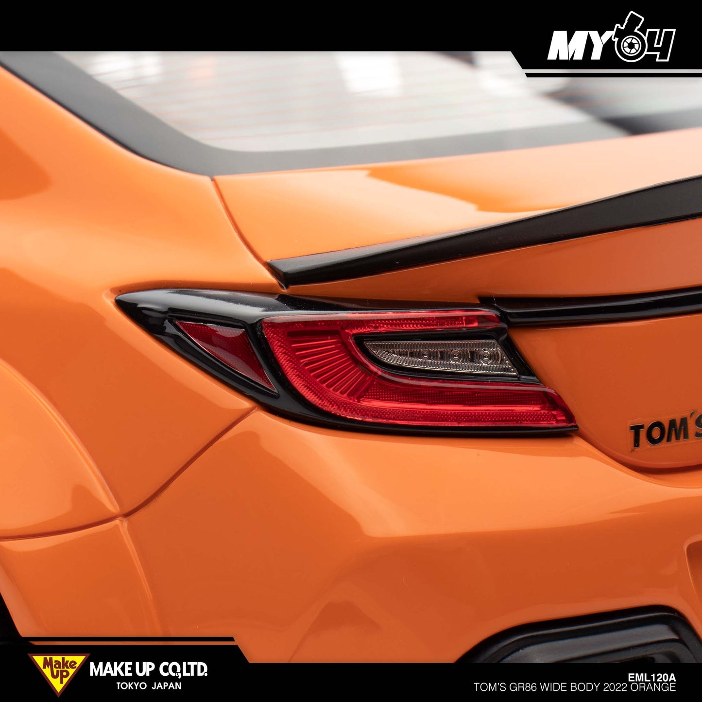 [Make Up] TOM'S GR86 Wide Body 2022 - Orange