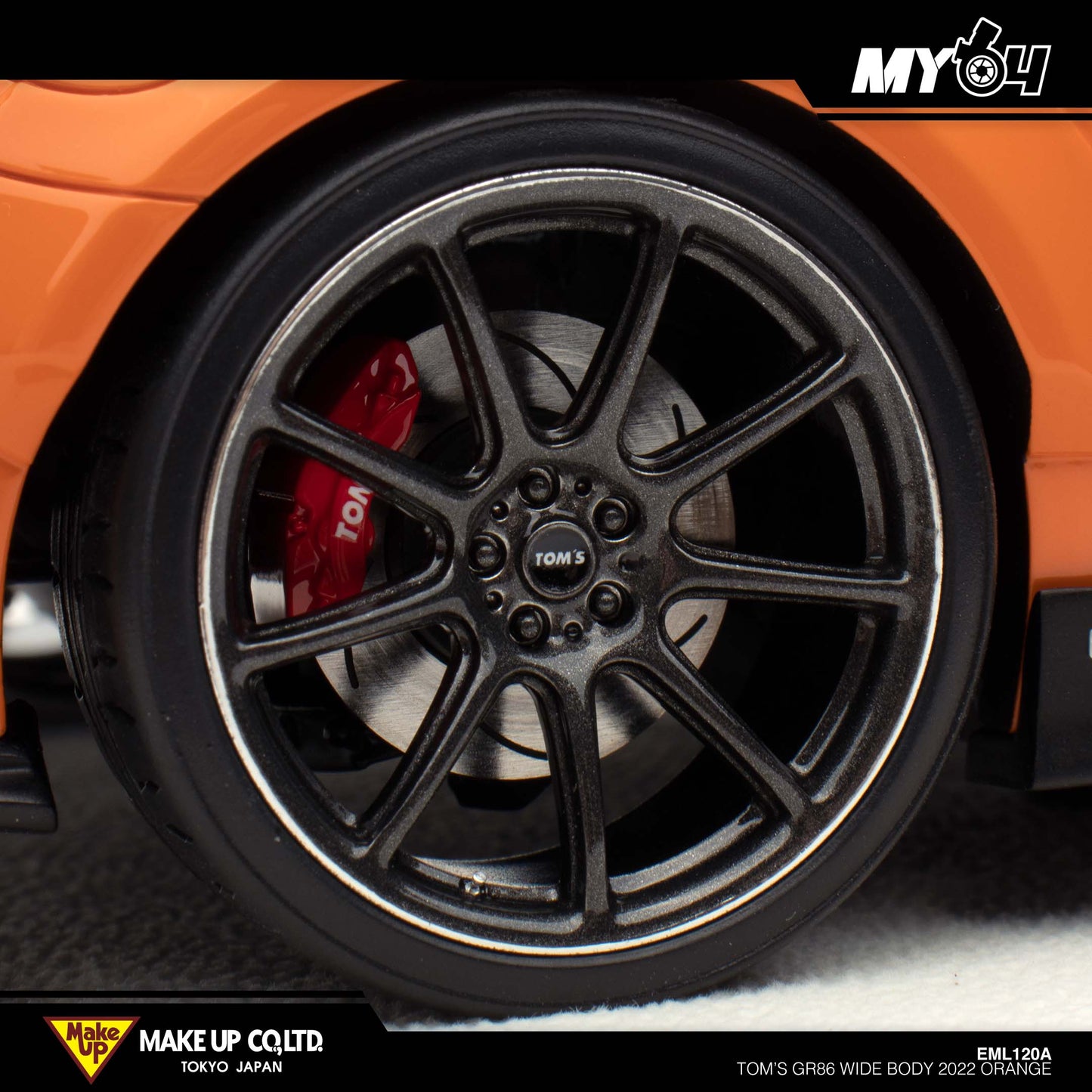 [Make Up] TOM'S GR86 Wide Body 2022 - Orange