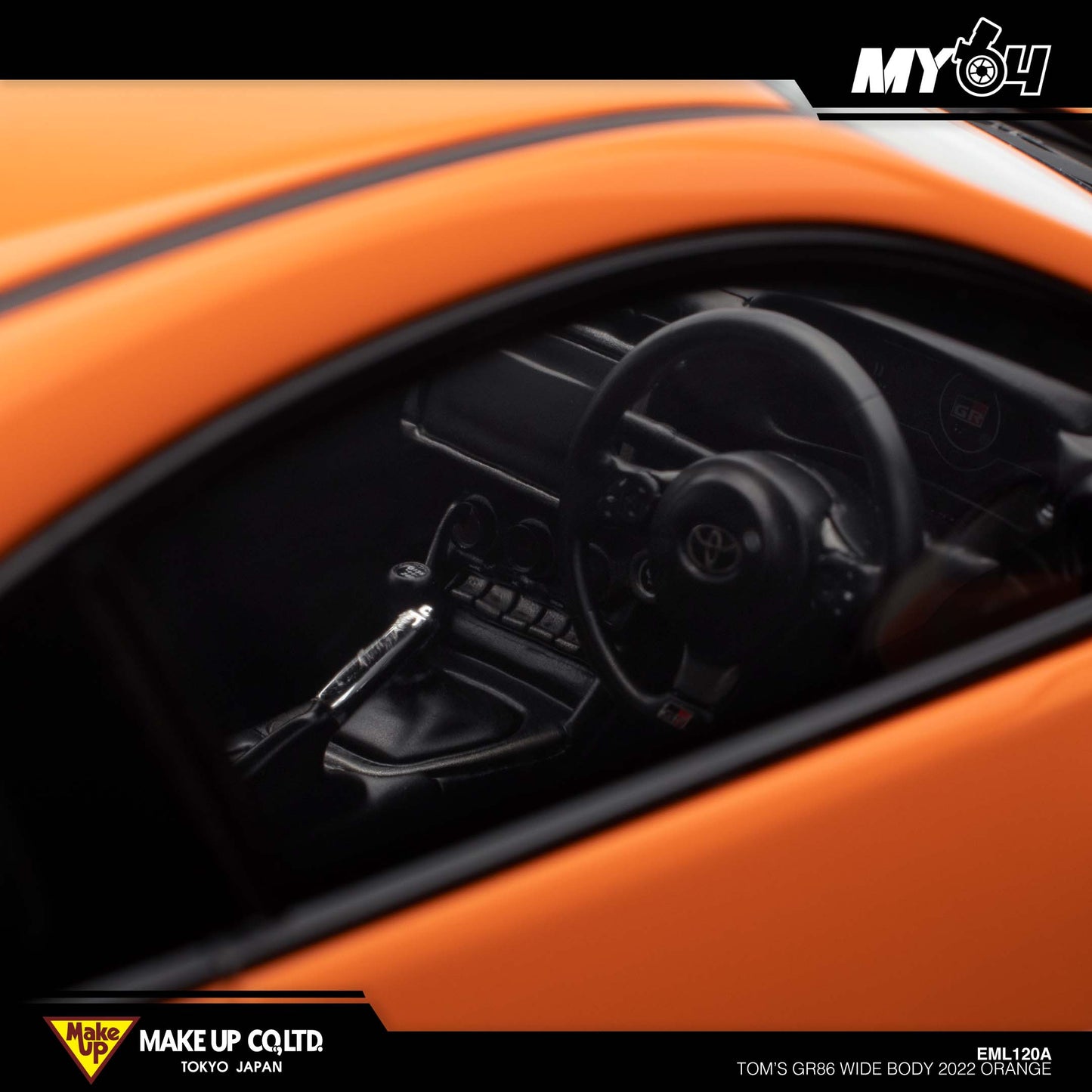 [Make Up] TOM'S GR86 Wide Body 2022 - Orange