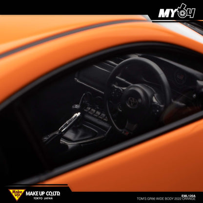 [Make Up] TOM'S GR86 Wide Body 2022 - Orange